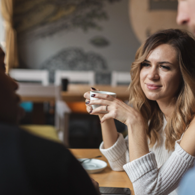 Kaffee mit Freunden